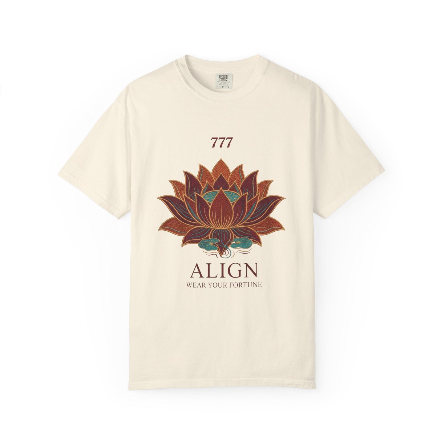 Align Lotus T-Shirt — 777 Spiritual Yoga Tee
