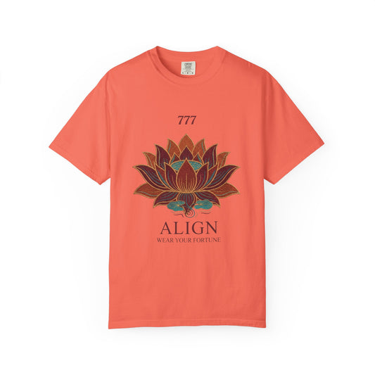 Align Lotus T-Shirt — 777 Spiritual Yoga Tee