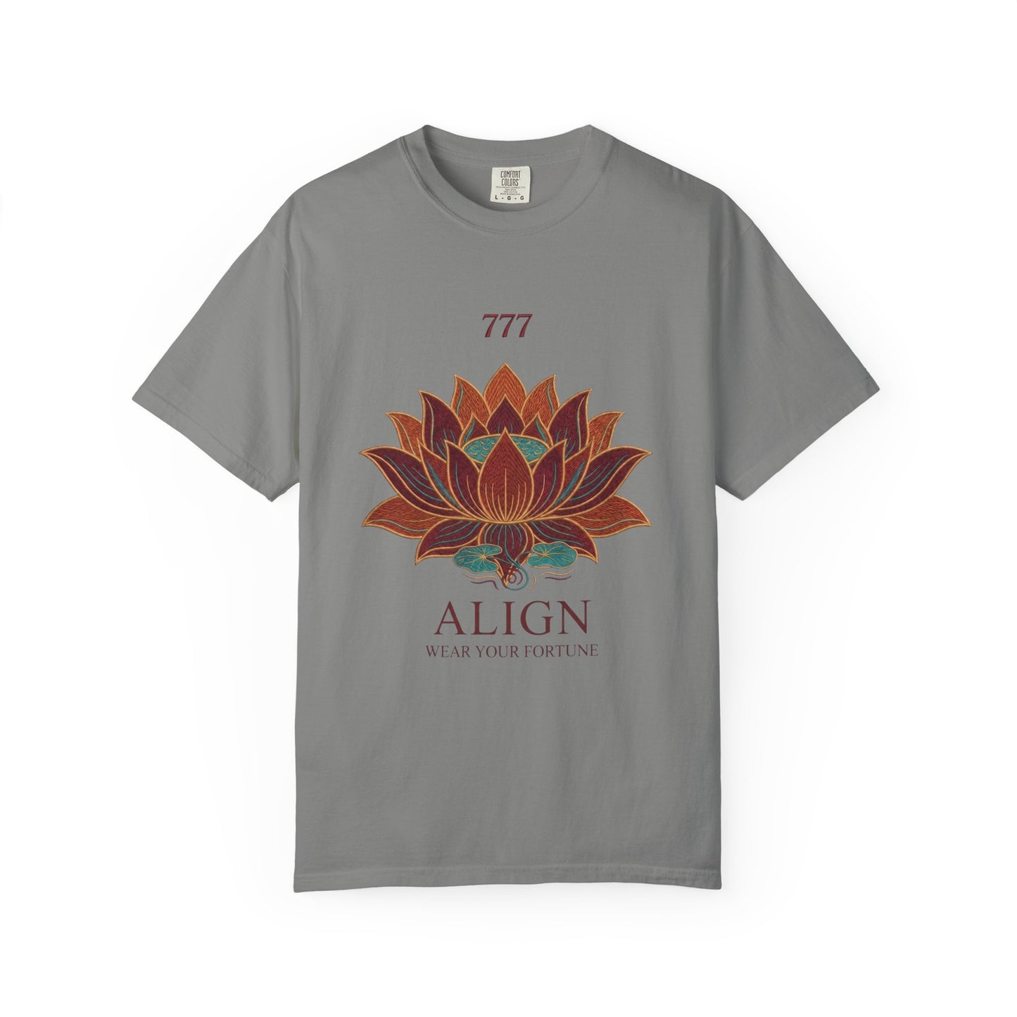Align Lotus T-Shirt — 777 Spiritual Yoga Tee